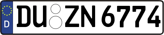 DU-ZN6774