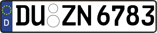 DU-ZN6783