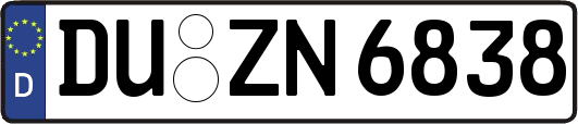DU-ZN6838