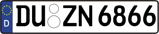 DU-ZN6866