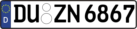 DU-ZN6867