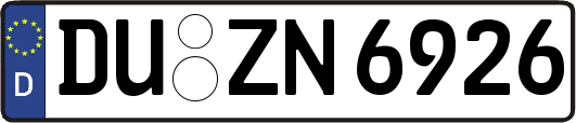 DU-ZN6926