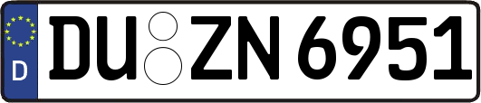 DU-ZN6951