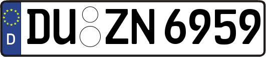 DU-ZN6959