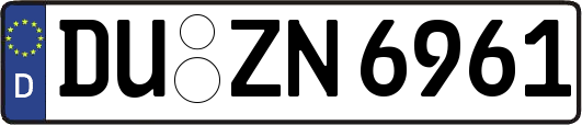DU-ZN6961