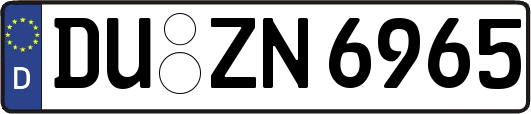DU-ZN6965
