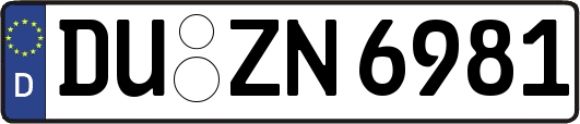 DU-ZN6981