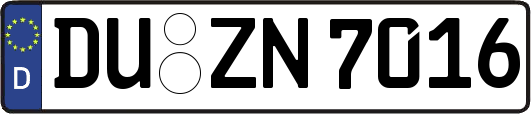 DU-ZN7016