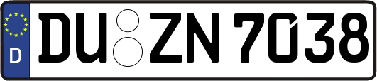 DU-ZN7038