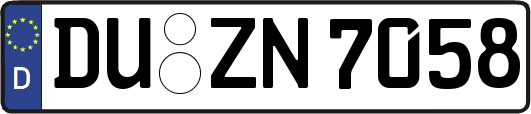 DU-ZN7058