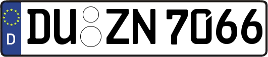 DU-ZN7066
