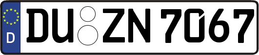 DU-ZN7067