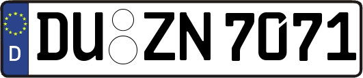 DU-ZN7071