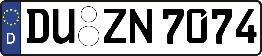 DU-ZN7074