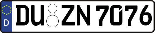 DU-ZN7076