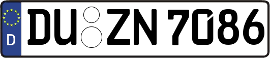 DU-ZN7086