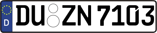 DU-ZN7103