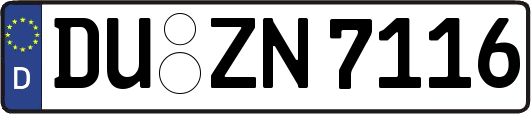 DU-ZN7116