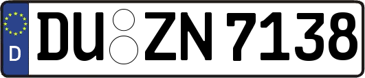 DU-ZN7138