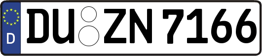 DU-ZN7166
