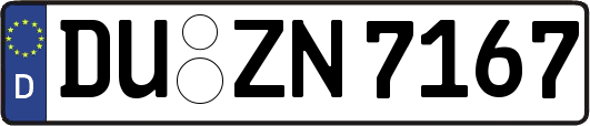 DU-ZN7167