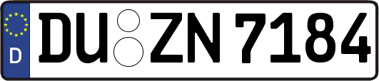DU-ZN7184