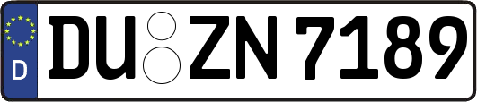 DU-ZN7189
