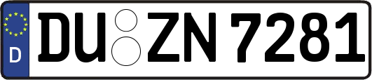 DU-ZN7281