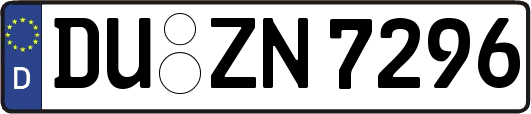DU-ZN7296