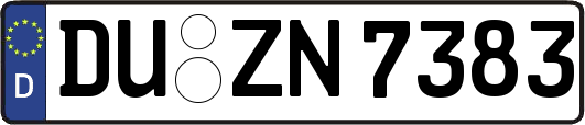 DU-ZN7383