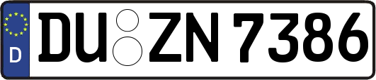 DU-ZN7386