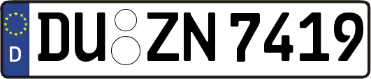 DU-ZN7419
