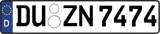 DU-ZN7474