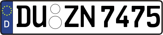 DU-ZN7475