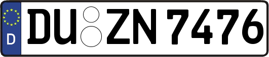DU-ZN7476