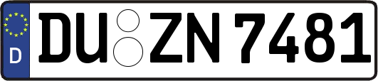 DU-ZN7481