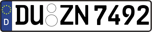 DU-ZN7492