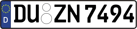 DU-ZN7494