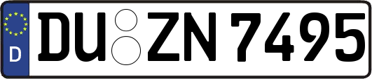 DU-ZN7495
