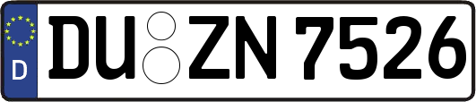 DU-ZN7526