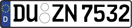 DU-ZN7532