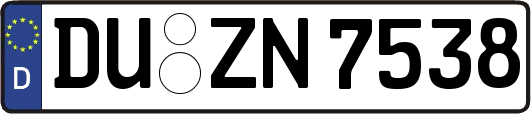 DU-ZN7538