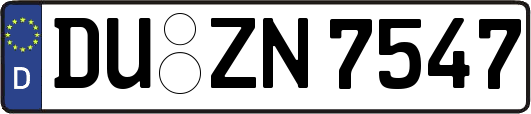 DU-ZN7547