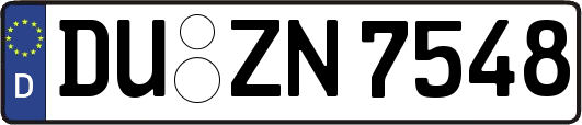 DU-ZN7548