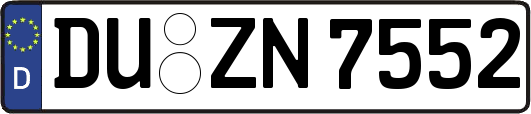 DU-ZN7552