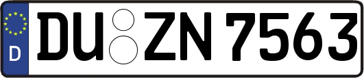 DU-ZN7563