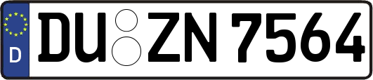 DU-ZN7564