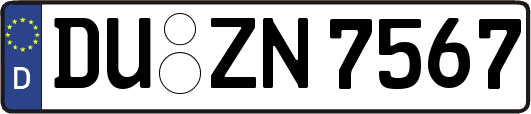 DU-ZN7567
