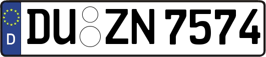 DU-ZN7574