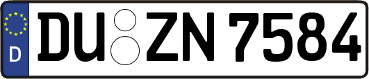 DU-ZN7584